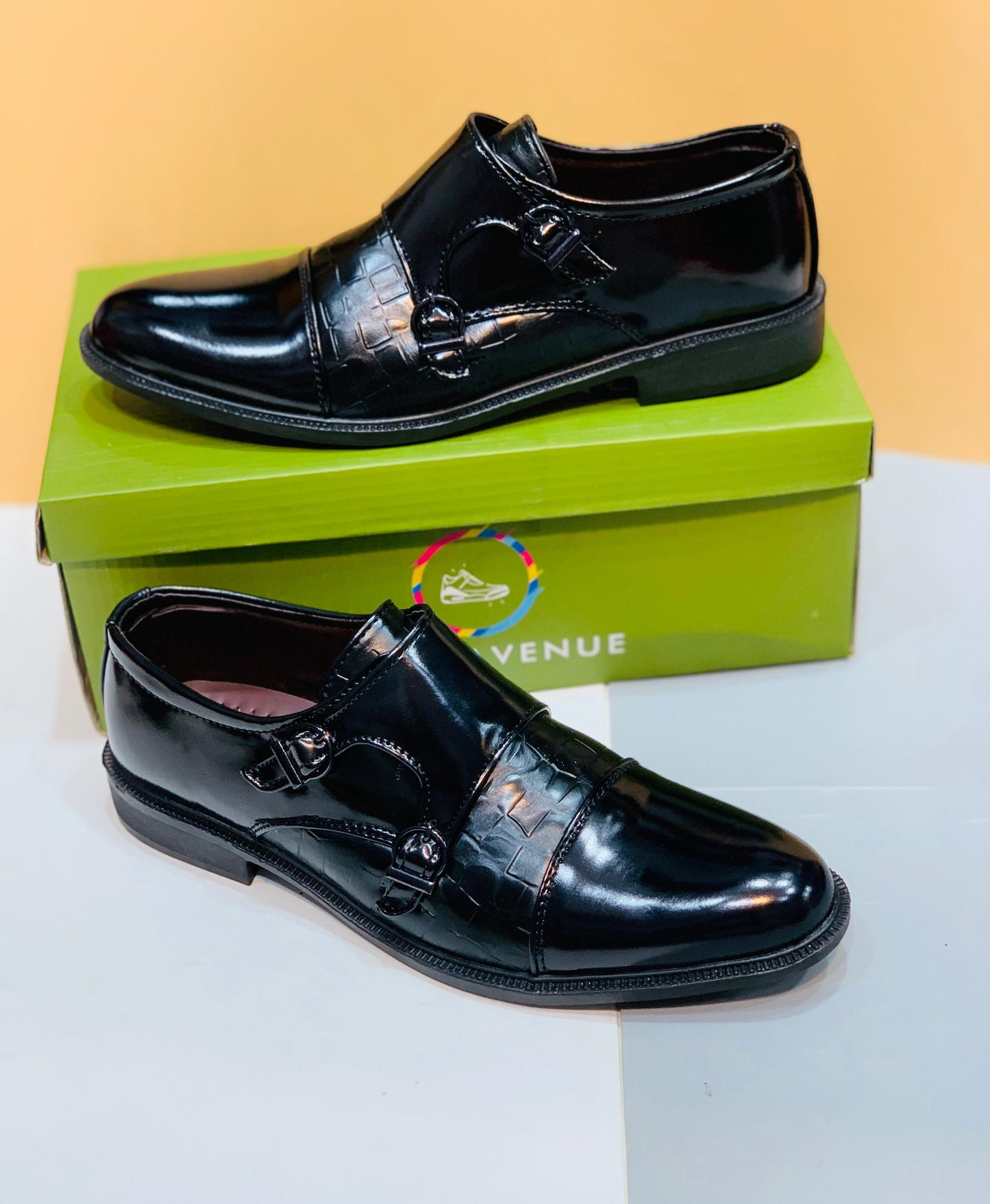 Formal Double Monk Strap Shoes