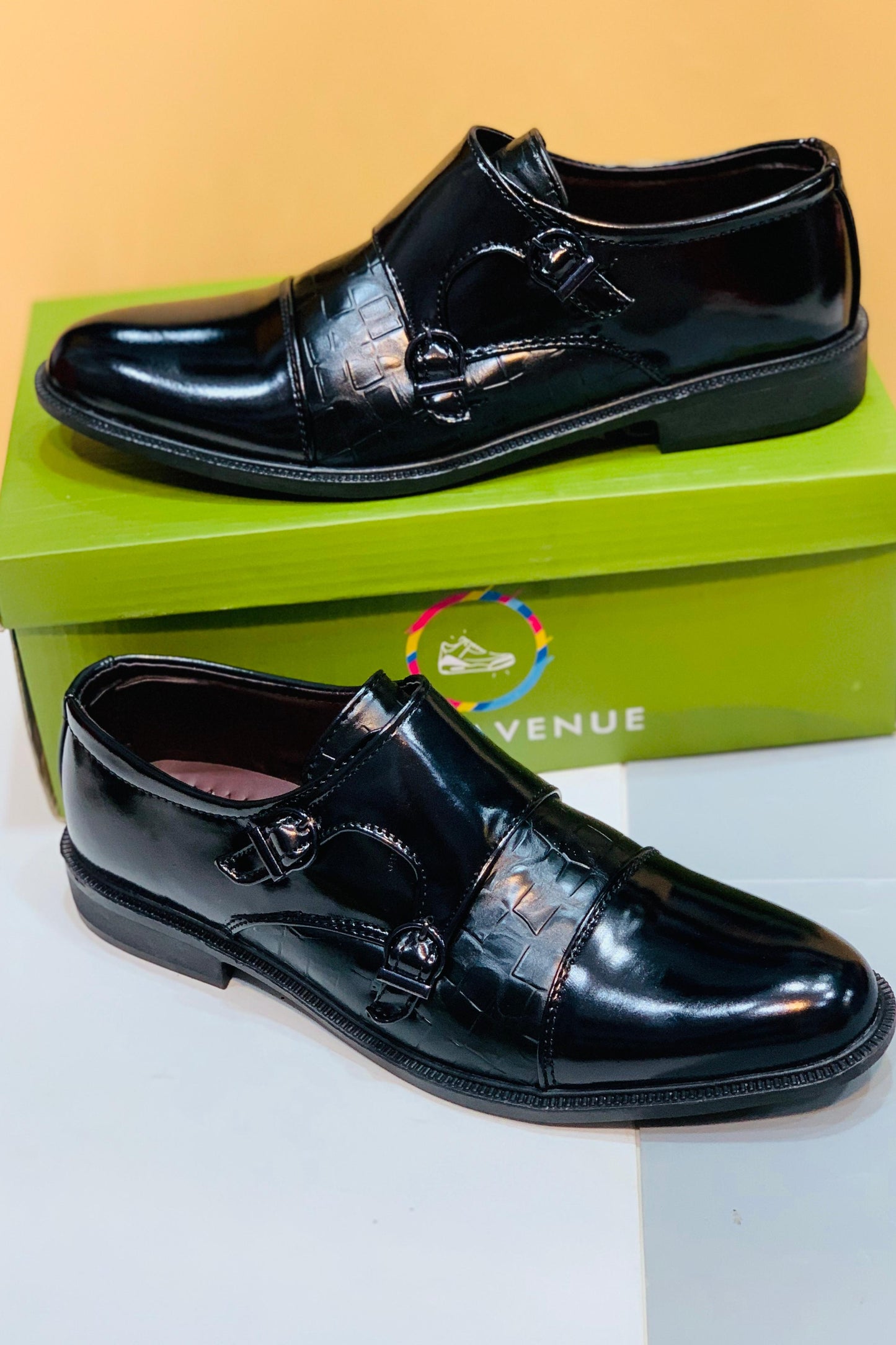 Formal Double Monk Strap Shoes