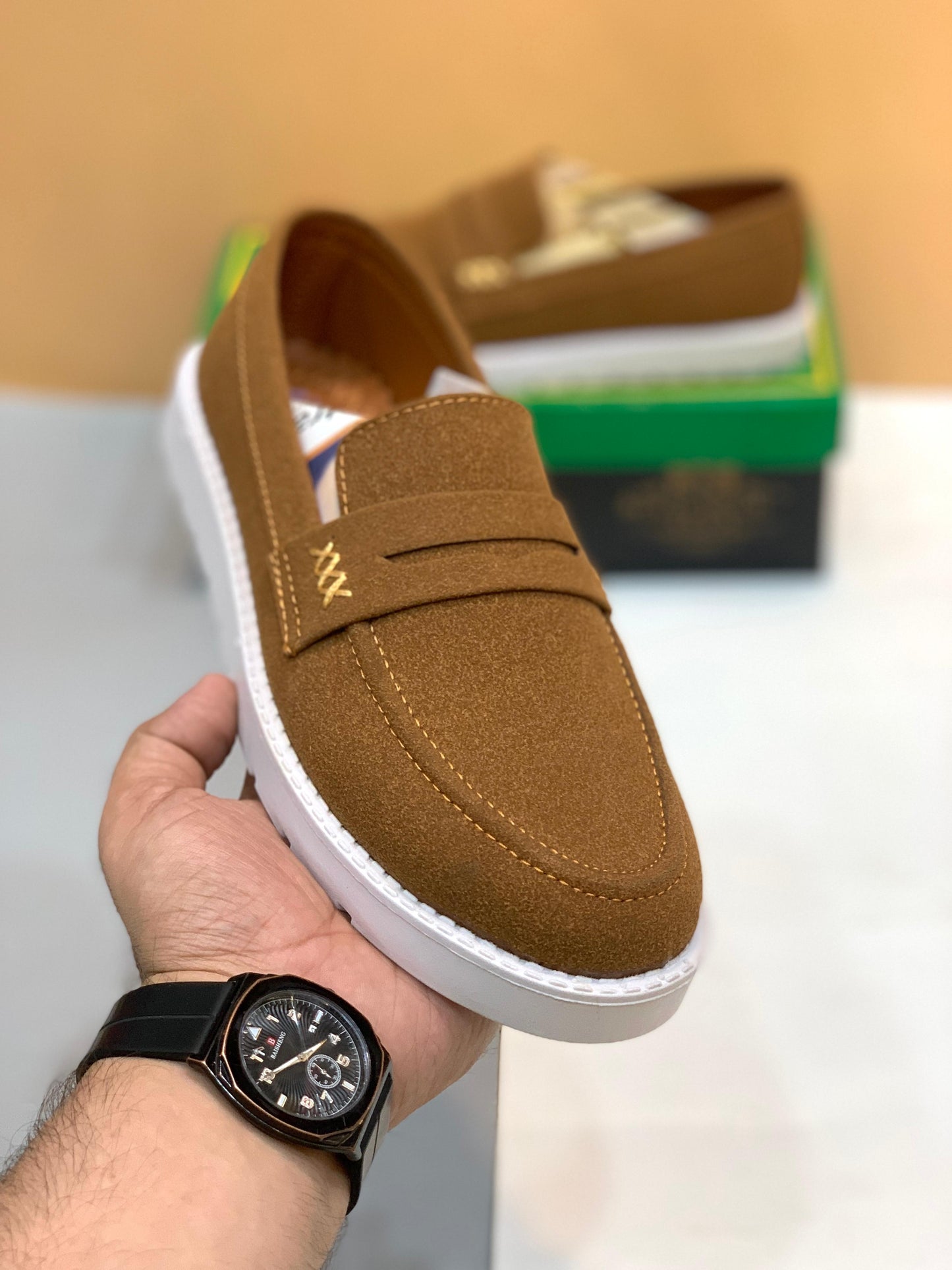 Casual Suede Loafers