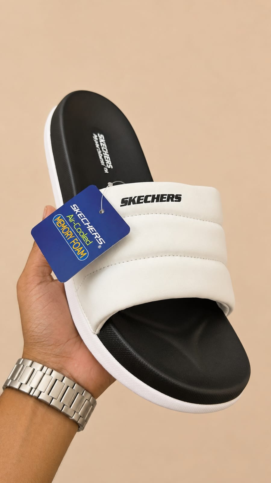 Skechers Memory Foam Padded Slides
