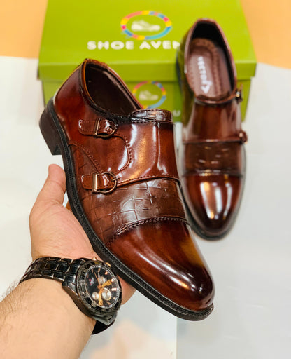Formal Double Monk Strap Shoes