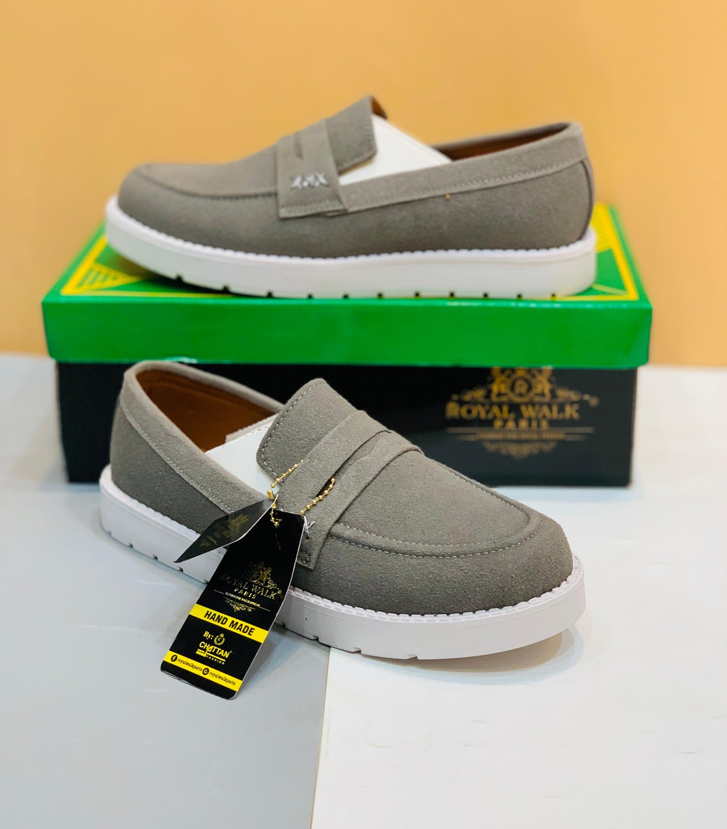 Casual Suede Loafers