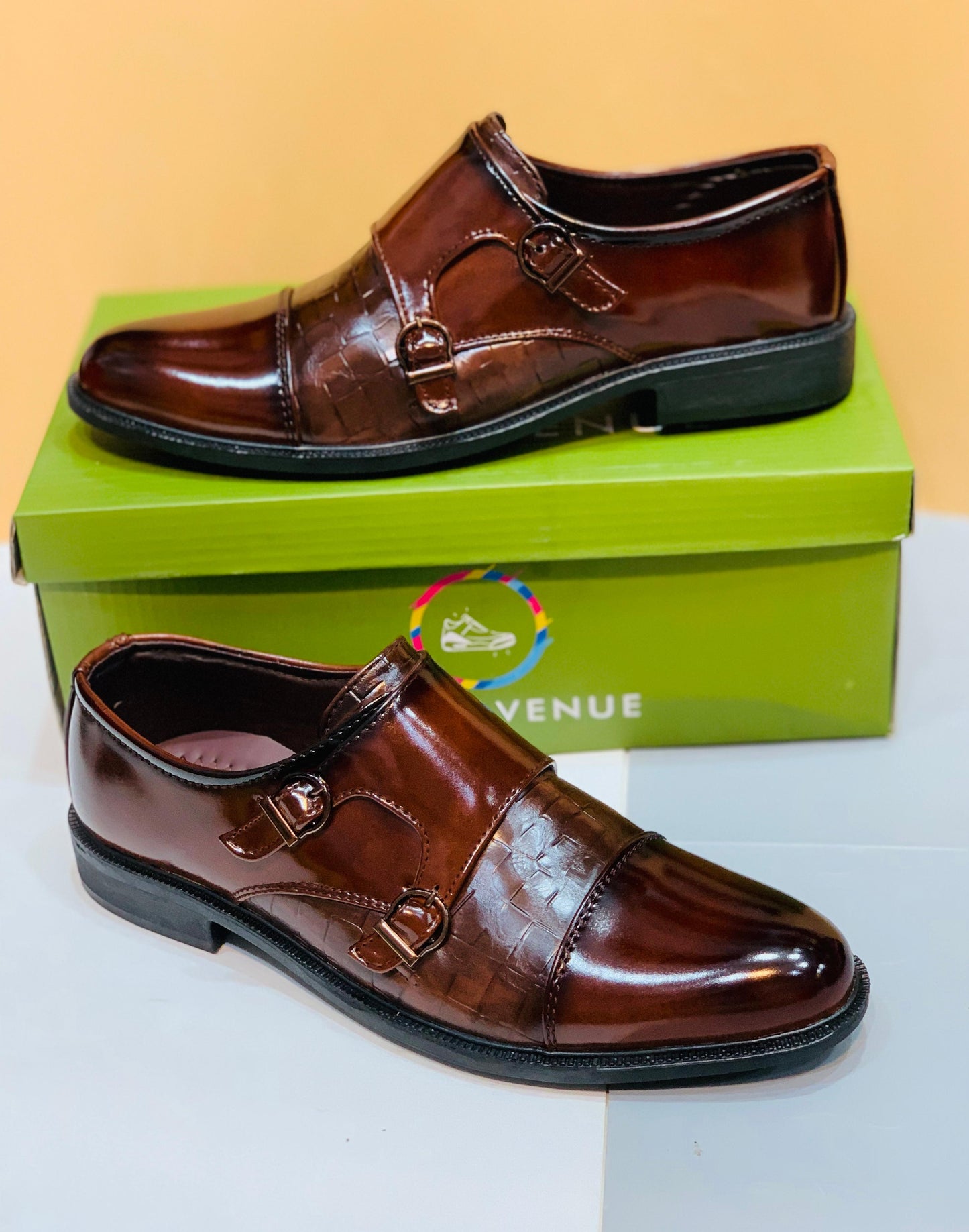 Formal Double Monk Strap Shoes