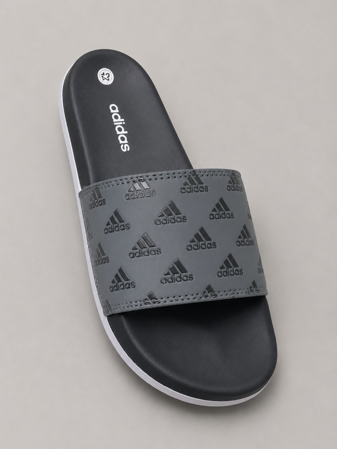 Adidas Adilette Comfort "Monogram" Slides